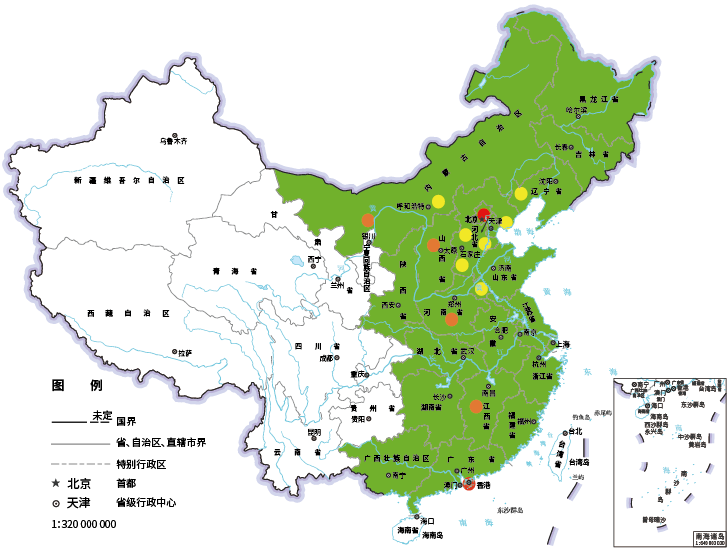 中国旭阳集团有限公司业务覆盖范围